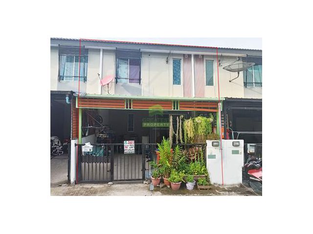 หมู่บ้านพฤกษา เทพารักษ์-เมืองใหม่ โครงการ 2 สมุทรปราการ ขายด่วน ทาวน์เฮ้าส์ 2 ชั้น เนื้อที่ 16.4 ตร.ว ทำเลดี พร้อมอยู่อา