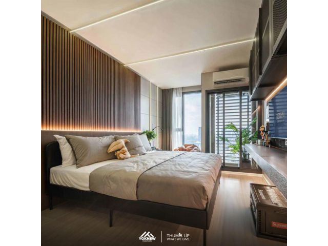 ขายด่วนคอนโด DENIM JATUJAK ห้องจัดวางสัดส่วนได้ดี ส่วนกลางอลังการมาก