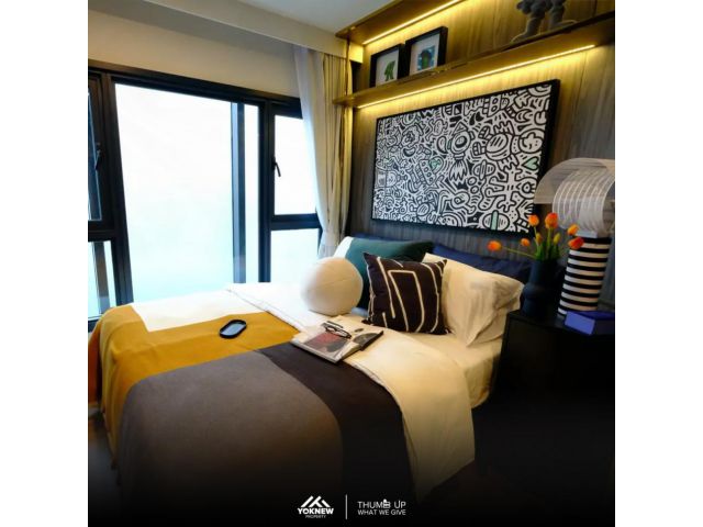 SaleCondo The Line Vibe ห้องเปล่า 1 ห้องนอน ราคาดีพิเศษสุดๆ ได้ความสงบเพิ่มขึ้นและใกล้ชิดธรรมชาติ