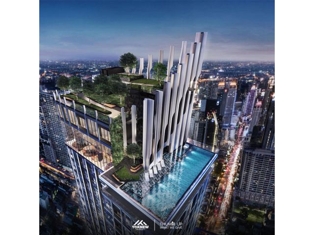 Condo Park Origin Ratchathewi ห้อง 1 นอน  34.10 ตร.ม. ห้องชั้นสูง วิวเมืองสวยๆ