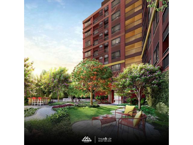 ห้องเลี้ยงสัตว์ได้คอนโดใหม่ The Muve Sukhumvit 107 ห้อง 1 นอน 1 ห้องน้ำ