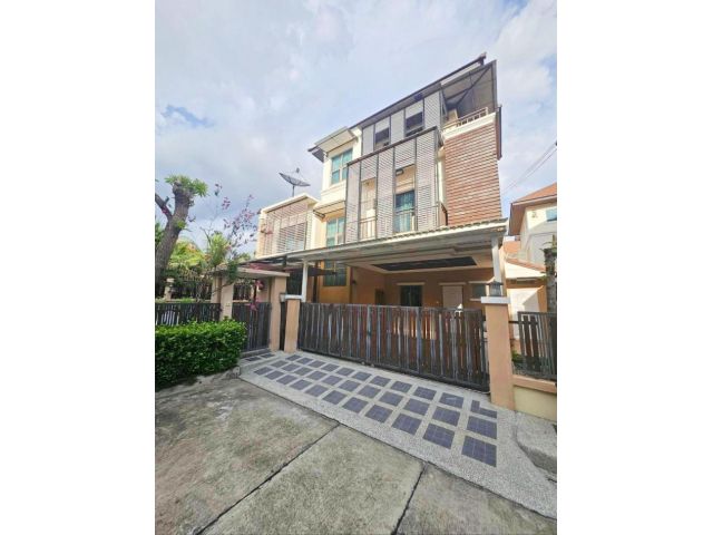 ขาย บ้านเดี่ยว 3 ชั้น นนทรี รีเจ้นท์ ราชพฤกษ์ 71 ตรว. 4 ห้องนอน 5 ห้องน้ำ หลังมุม ตรงข้าม Central Westville
