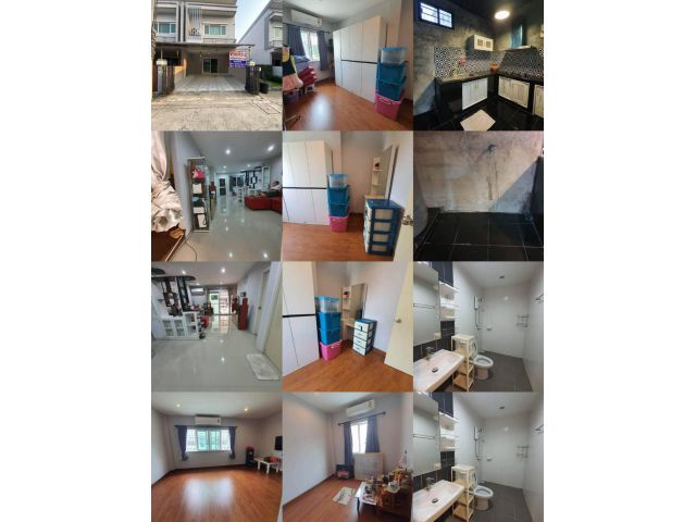 ขายถูกมาก!! ทาวน์โฮม 2 ชั้น ม.ดิเอ็กซ์คูลซีฟ วงแหวน-รามอินทรา ทำเลทองใกล้รถไฟฟ้าสายสีชมพู แฟชั่นไอส์แลนด์ฯ