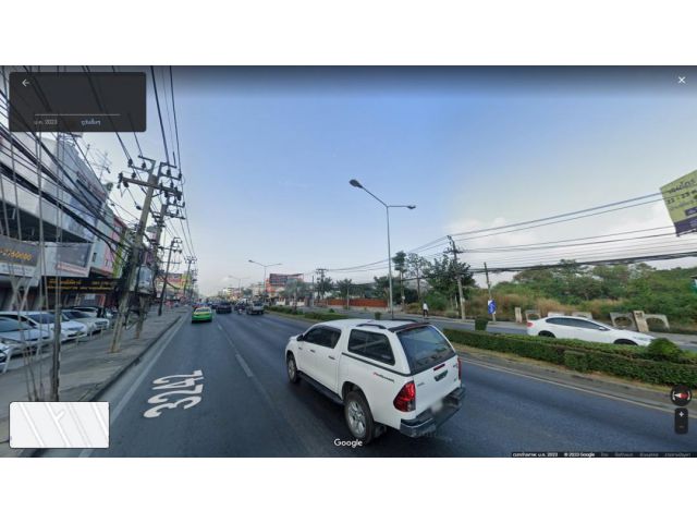 ที่ดินติดถนนเอกชัยช่วงถนนกาญจนา-วัดโพธิ์แจ้ เป็นที่ดินหัวมุมติดถนน2ด้าน