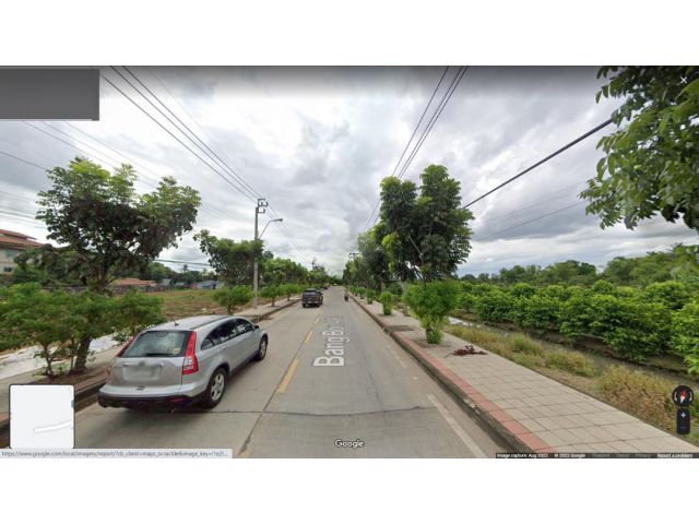 ที่ดินติดถนนบางบอน4ทำเลดี เชื่อมต่อถนนเอกชัย-บางบอน3-เลียบคลองภาษีเจริญฝั่งใต้