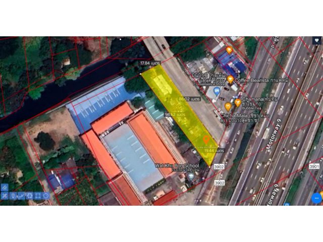 ขาย ที่ดินติดโรงเรียนวัดคู้บอน ทำเลดี หน้าหมู่บ้าน โกลเด้น นีโอ วงแหวนรามอินทรา ติด ถนนใหญ่ ที่สวยเหมาะทำการค้า ลงทุน