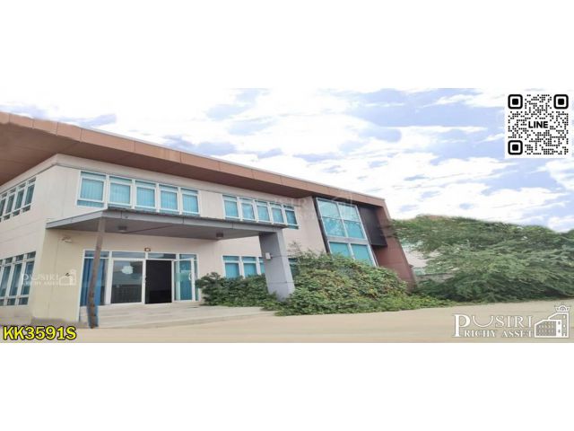 ขายโรงงาน 480 ตร.ม. มีใบอนุญาต รง.4 พร้อมสำนักงาน ใช้รถเทเลอร์ได้ ใกล้มอเตอร์เวย์ใหม่ เส้นมหิดล-บางเลน-KK3591S