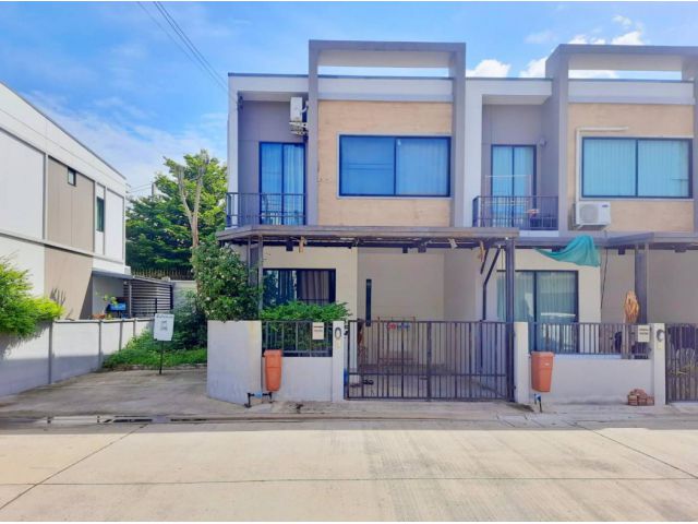 ขายทาวน์โฮม หลังมุม S Gate กรุงเทพฯ - ปทุม ขนาด 18.3 ตร.วา พร้อมอยู่