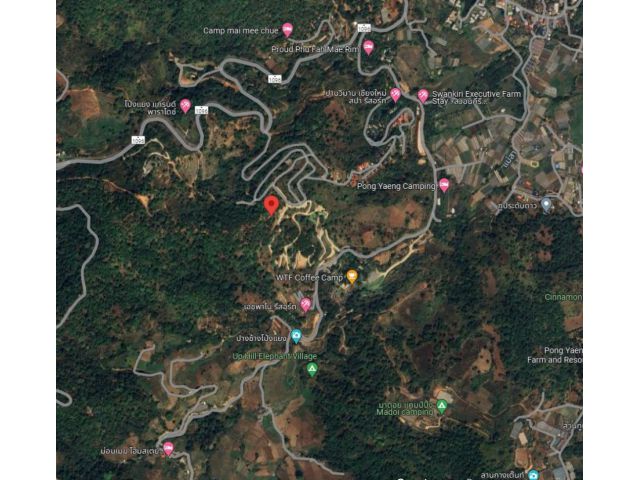 ขายที่ดินโป่งแยง วิวหลักล้าน บรรยากาศดี เหมาะสำหรับบ้านพักตากอากาศ รีสอร์ท 8 ไร่-4.5 ล้านบาท