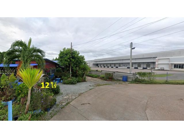 ที่ดินผังสีม่วงลาย 12ไร่ ใกล้ด่านเก็บเงินหนองขาม 420 m