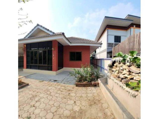 ขายบ้านพร้อมที่ดินในโครงการคุ้มพญาหางดงพร้อมโอน