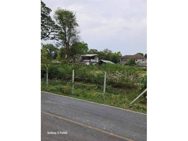 ขายที่ดินติดถนนบ้านร้องเรือคำซอยโรงพยาบาลผู้สูงอายุ
