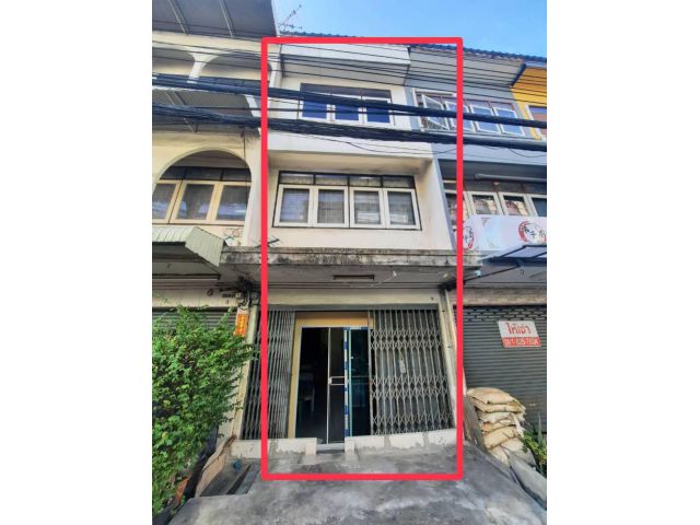 ขายอาคารพาณิชย์ 3 ชั้น  16 ตรว. เขตห้วยขวาง ซอยประชาราษฎร์บำเพ็ญ 11 ต้นซอย
