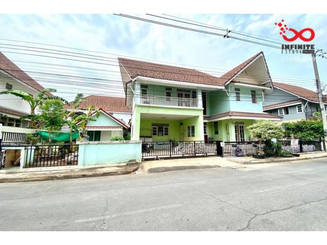 ขายบ้านเดี่ยว 2 ชั้น หมู่บ้านรัตนวรรณ 2 ถนนไสวประชาราษฎร์  ลำลูกกาคลองสี่ ปทุมธานี ใกล้ด่วนกาญจนาภิเษก (บางปะอิน-บางนา)