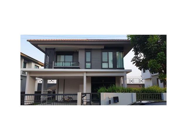 U1302 ให้เช่าบ้านเดี่ยว 2 ชั้น หมู่บ้านเศรษฐสิริวงแหวนลำลูกกา (Setthasiri Wongwaen-Lamlukka ) บ้านพร้อมเฟอร์ครบ ทำเลดีเด
