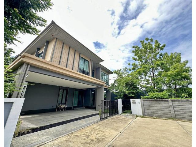 ขายบ้านเดี่ยวหลังมุม 67 ตรว หมู่บ้าน บุราสิริ พระราม 2 เลียบกาญจนาภิเษก บางขุนเทียน กทม.