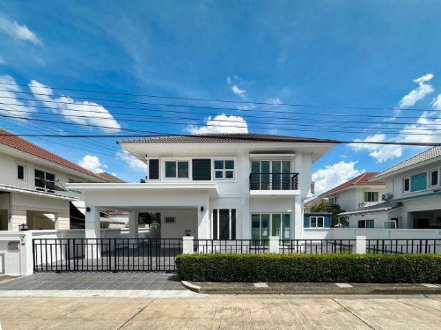 ขายบ้านเดี่ยว รีโนเวทใหม่ เพอร์เฟค พาร์ค Perfect Park พระราม 5 -บางใหญ่ นนทบุรี.