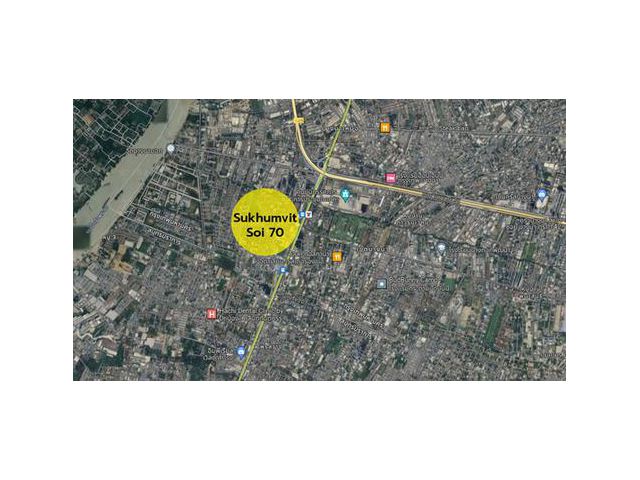 ขายที่ดินเปล่า  ในซอยสุขุมวิท 70 ใกล้ไบเทค บางนา !
