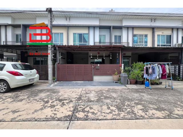 ทาวน์โฮม หมู่บ้าน พลีโน่ พหลโยธิน-สายไหม เนื้อที่ 18 ตรว. ถนนสายไหม เขตสายไหม กรุงเทพฯ