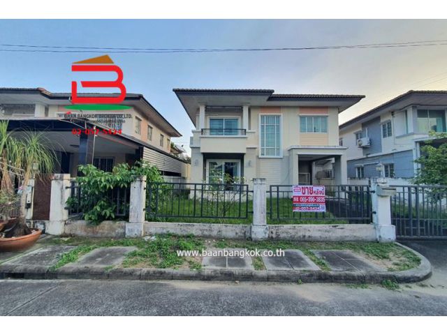 บ้านเดี่ยว พฤกษาวิลเลจ 29 เนื้อที่ 54.4 ตรว. ถนนรังสิต-นครนายก อ.คลองหลวง จ.ปทุมธานี