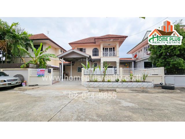 หมู่บ้านสุภาวัลย์ ซอยหทัยราษฎร์6 ใกล้รถไฟฟ้าสายสีชมพูสถานีมีนบุรี