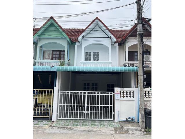 ทาวน์เฮ้าส์ 2 ชั้น หมู่บ้านวโรชา 4 บางเสาธง สมุทรปราการ ตกแต่งใหม่ทั้งหลัง ถูกที่สุด
