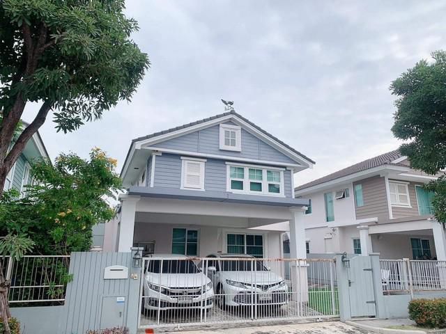 P233 ขาย ให้เช่า บ้านเดี่ยว ชัยพฤกษ์ บางนา กม. 7 Chaiyaphruek Bangna Km.7 ใกล้เมกาบางนา 600 ม. ตกแต่งสวยพร้อมเฟอร์นิเจอร