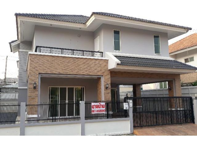 ขายบ้านเดี่ยว2ชั้น56.2ตรว. สภาพดี ม.งามเจริญพาร์คอเวนิว