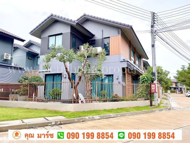 บ้านเดี่ยว หลังมุม หมู่บ้าน อณาสิริ รังสิต
