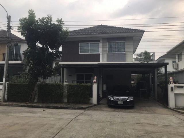 ขาย บ้านเดี่ยว บ้านสวยพร้อมอยู่ราคาถูกที่สุด คุ้มที่สุด เพอร์เฟค ปาร์ค สุวรรณภูมิ เฟส 4 147 ตรม 50.7 ตรว ใกล้สายรถไฟฟ้าสายสีชมพูและสีส้ม