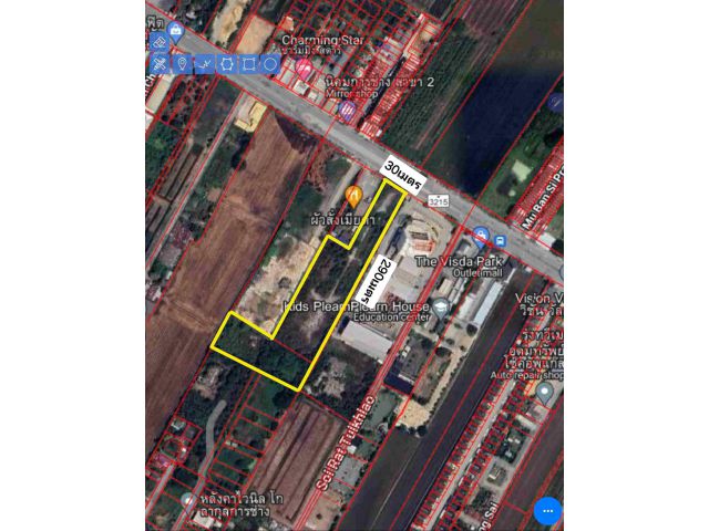 ขายที่ดินเปล่า 11ไร่ ติดถ.บางกรวย-กรุงเทพ ไทรน้อย บางบัวทอง นนทบุรี
