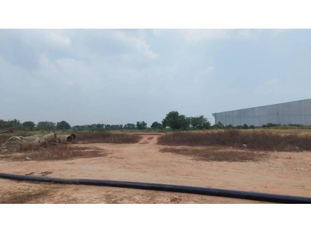 ขายที่ดิน 20ไร่ ใกล้นิคมอมตะชลบุรี  ผังม่วงลาย ทำเลดี