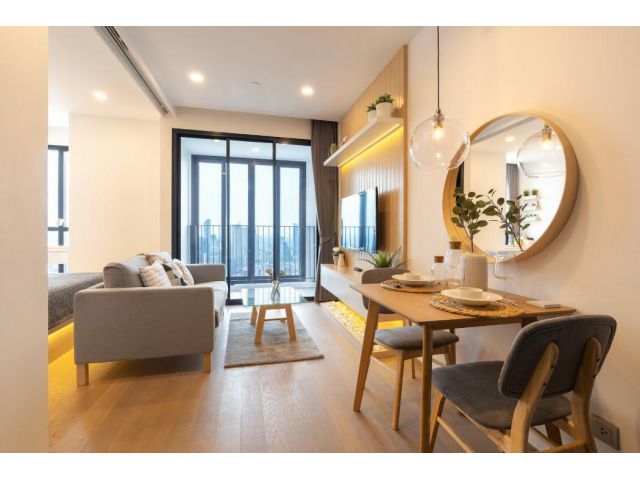 ให้เช่า คอนโด M448 แอชตัน จุฬา-สีลม 35 ตรม Full Furnished