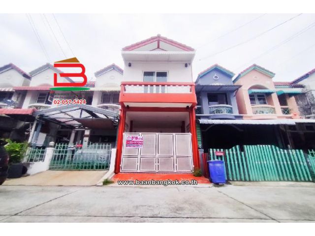 ทาวน์เฮาส์ หมู่บ้าน จิตรณรงค์ 6 เนื้อที่ 16 ตารางวา ใกล้เซ็นทรัลเวสต์วิลล์ ถนนราชพฤกษ์ อำเภอบางกรวย จังหวังนนทบุรี