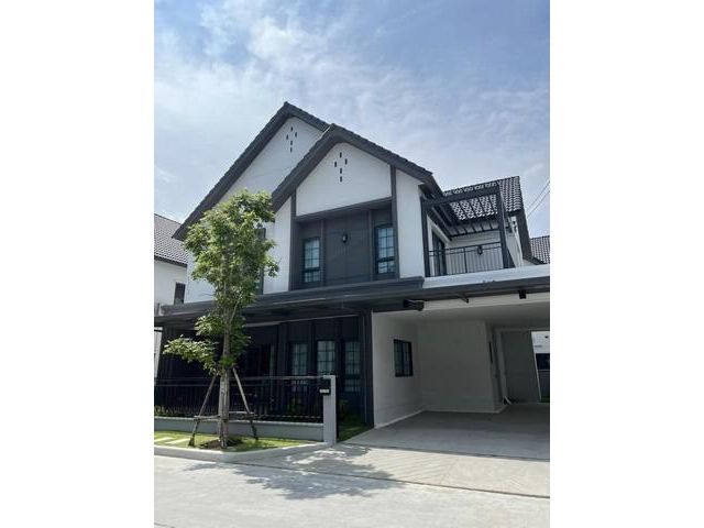 PPL13 ให้เช่า บ้านเดี่ยว Centro bangna เซนโทร บางนา บ้านใหม่ไม่เคยเข้าอยู่ Fully furnished ใกล้เมกาบางนา ถนนเลียบถนนวงแห