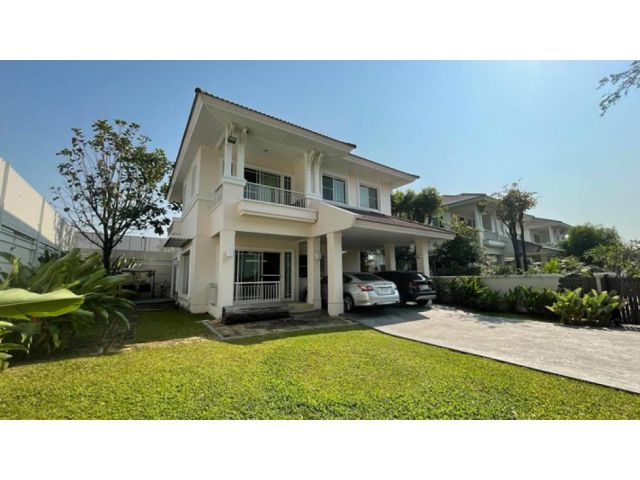 บ้านนันทวัน สาทร-ราชพฤกษ์ เนื้อที่ 111 ตรว. หลังมุม 3 นอน 3 น้ำ ทิศเหนือ สวนส่วนตัว ต้นโครงการ ติดถ.ราชพฤกษ์ สาทร ใกล้ MRT BTS สถานีบางหว้า