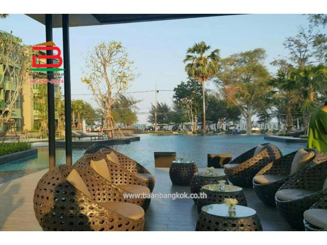 ห้องชุด ลุมพินี พาร์คบีช ชะอำ เนื้อที่ 28.21 ตรม. ถนนเลียบชายหาดชะอำ อ.ชะอำ จ.เพชรบุรี
