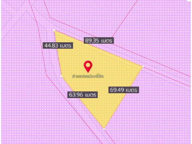 ขายที่ดินแปลงยาวติดนิคมเกตเวย์ 2 ไร่ สีม่วงลาย ติดถ. 2 ด้าน ใกล้ถ.331 - 7 กม. จ.ฉะเชิงเทรา