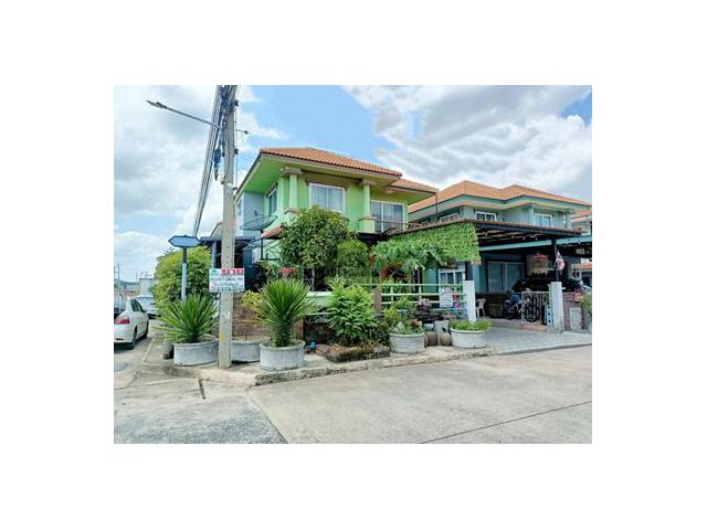 หมู่บ้าน เติมรัก วัดลาดปลาดุก บางบัวทอง นนทบุรี ขายด่วน บ้านเดี่ยว แปลงมุม เนื้อที่ 50.50 ตร.ว ทำเลดี