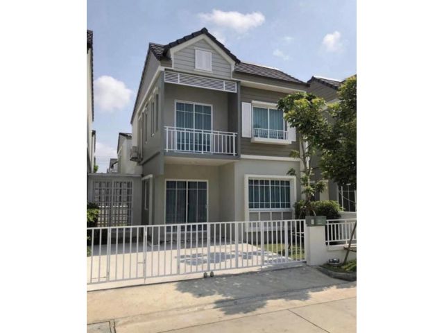 ให้เช่า ทาวน์โฮม N1053 The Village Bangna-Wongwaen 3 134 ตรม 28 ตรว