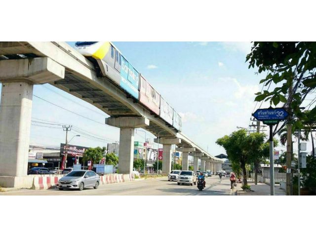 ที่ดินเปล่า 3-3-42 ไร่ ถ. ศรีนครินทร์ ซ.32 ห่างสถานีรถไฟฟ้า ศรีนครินทร์ 38 เพียง 500 เมตร เขตสวนหลวง กรุงเทพๆ
