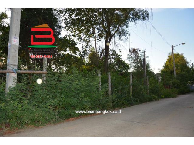 ที่ดินเปล่า ซอยสายไหม 26 เนื้อที่ 85 ตรว. ถนนสายไหม เขตสายไหม