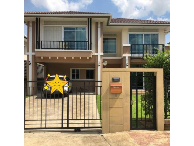 ให้เช่า บ้านเดี่ยว M474 Passorn Prestiege Luxe Pattanakarn 215 ตรม 83.6 ตรว