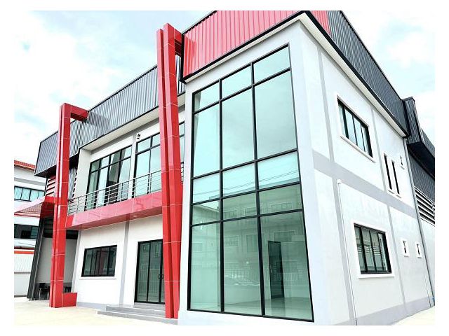 ขายโรงงานและสำนักงาน2ชั้น สร้างใหม่มือหนึ่ง 1 ไร่ 2 งาน ต.บ้านเกาะ อ.เมือง จ.สมุทรสาคร