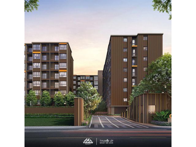 ขายราคาพิเศษลดหลายแสน dcondo calm Ramkhamhaeng 40 ห้องนอนขนาดใหญ่ ห้องใหม่