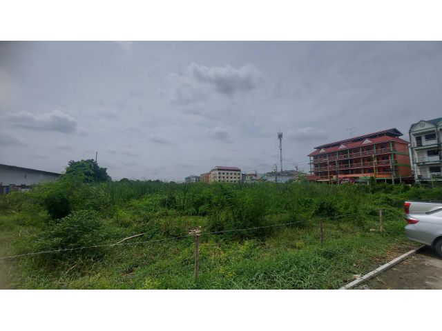 ขายที่ดิน 19-1-97  ไร่ ติดถนนกิ่งแก้ว สวยมาก (N.1208)