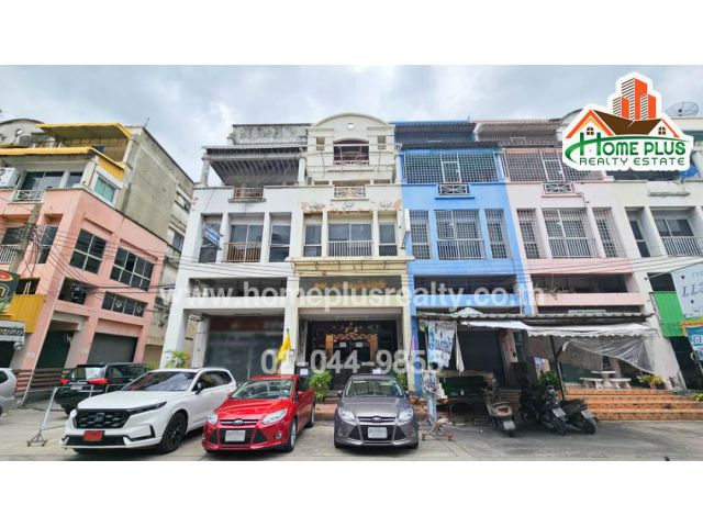 อาคารพาณิชย์4ชั้น ใกล้โรงพยาบาลสินแพทย์รามอินทรา ทำเลดี น่าลงทุน