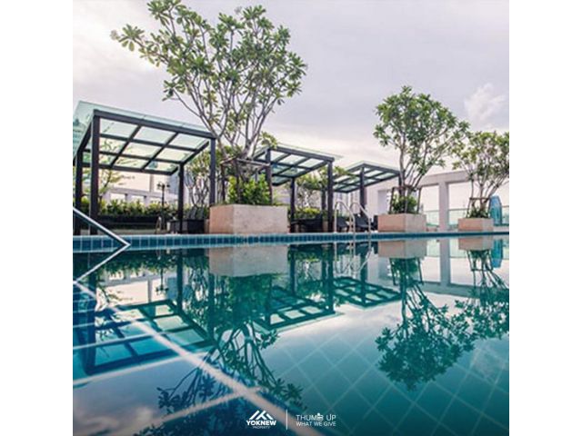 ว่างเช่าแล้วนะ  1 ห้องนอน 1 ห้องน้ำ  40 ตร.ม. Condo TC Green Rama 9 ห้องชั้นสูง วิวสวย พร้อมเข้าอยู่