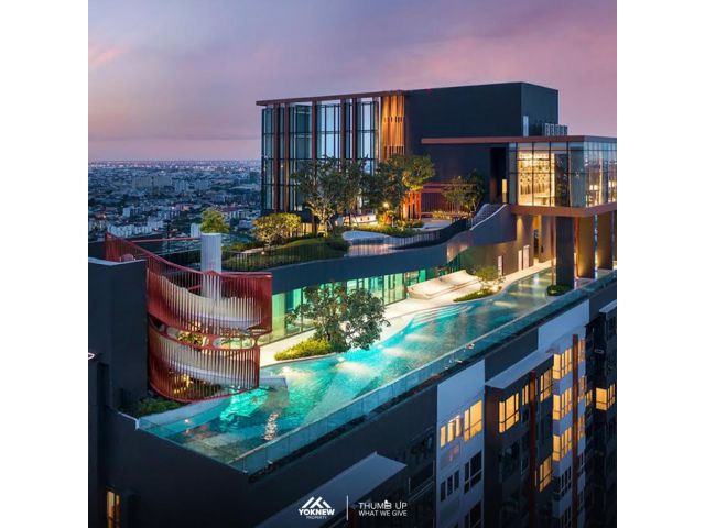 ขาย Condo XT Huai Khwangห้อง 1 นอนตกแต่งมาแล้ว เฟอร์ครบ ราคาดีมาก