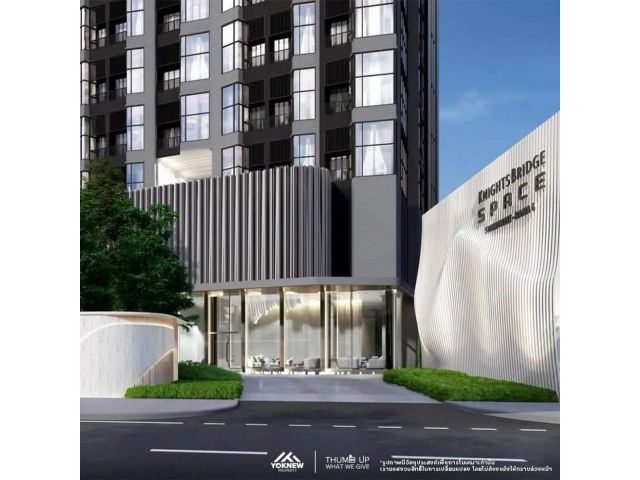 ขาย 1 ห้องนอน 1 ห้องน้ำ ห้อง Duo spaceKnightsbridge space sukhumvit - Rama 4